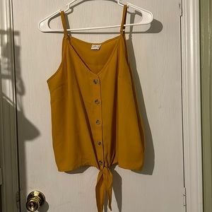 Mustard Yellow Top, Fall